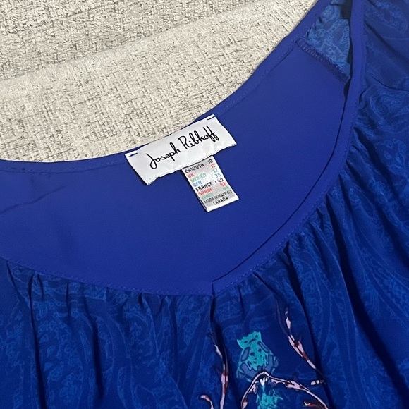 Joseph Ribkoff ruffle top - Picture 3 of 5